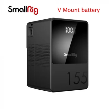 SmallRig Mini V Mount Battery 50Wh OLED-Дисплей USB-C PD Быстрая Зарядка Для Камеры Видеокамеры Монитора Video Light VB50 VB99 VB155
