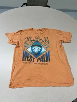 Винтажная футболка 2014 Sunfest Music Festival West Palm Beach Для взрослых, Размер XXL 105