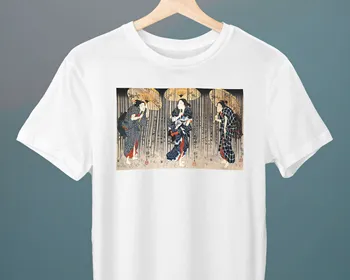 Женская футболка унисекс 13 Kuniyoshi Utagawa Art Shirt
