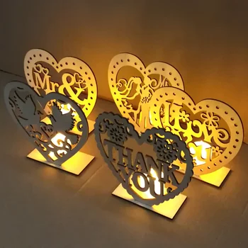 Свадебные украшения Mr & Mrs со светодиодной подсветкой для новобрачных