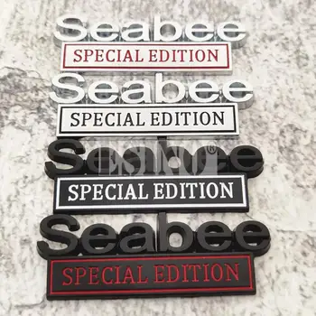 Стайлинг автомобиля 3D Seabee Special Edition Металл Хром Цинковый сплав Клейкая Эмблема Декоративный Значок Наклейка Автоаксессуар