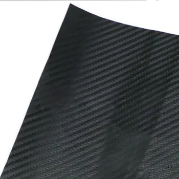 Универсальная Наклейка Для Ноутбука 3D Пленка Из Углеродного Волокна Прочная Наклейка Для Ноутбука Черная Кожа